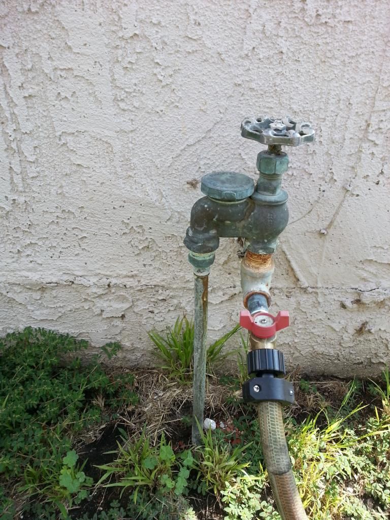 Replacement antisiphon valve on fill line